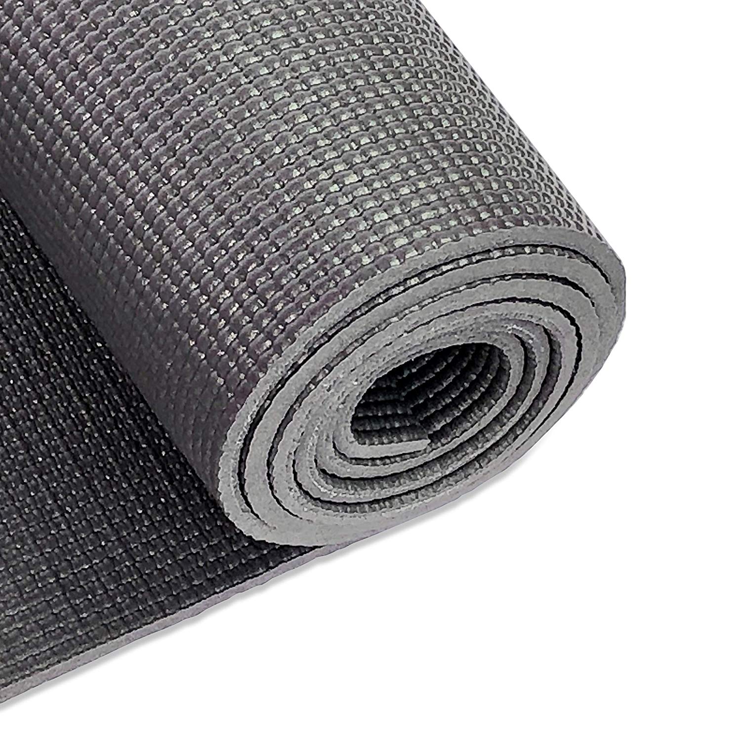 RatMat Printed Yoga Mat: Eco-friendly, nontoxic foam construction.  Extra-thick and durable. 24 x 68 x ¼
