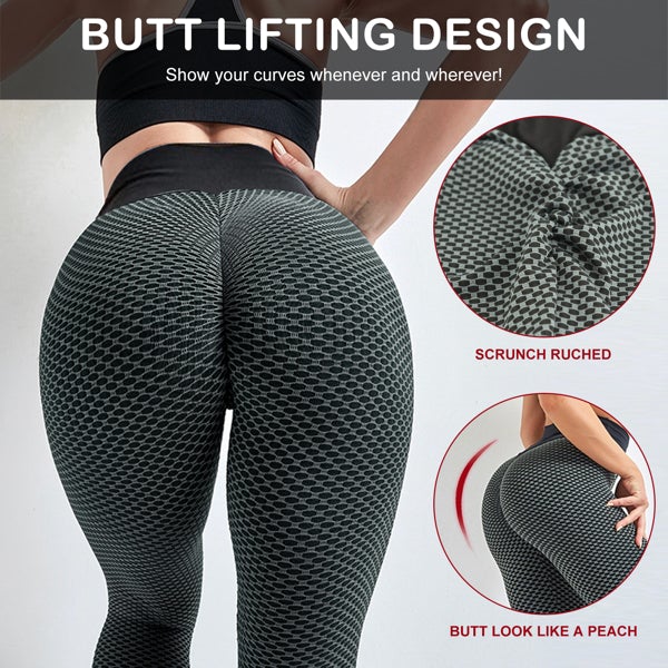 Butt Lifting Colombian Leggings Booty High Waisted Workout Yoga Pants