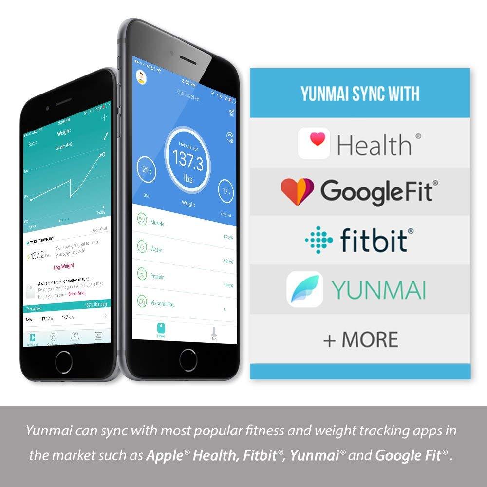 YUNMAI Smart Scale Body Fat Scale with New Free APP Body
